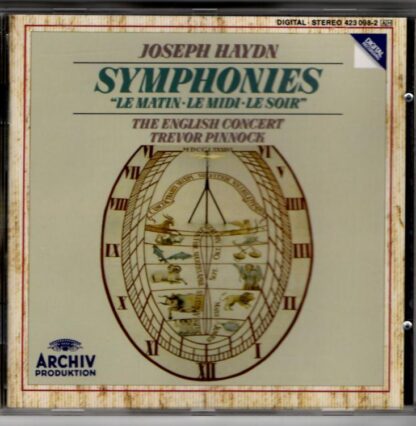 Haydn. Symphonies "Le Matin - Le Midi - Le Soir":The English Concert
