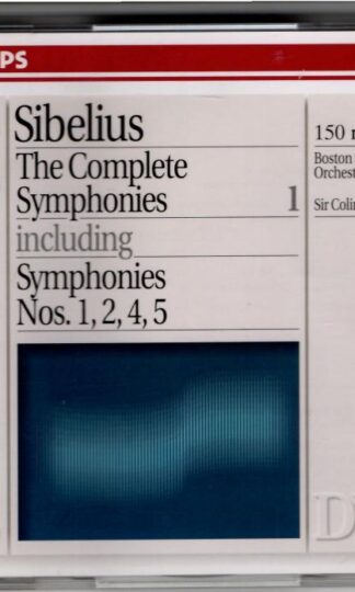 Sibelius. The Complete Symphonies 1 (Nos. 1, 2, 4, 5):Colin Davis