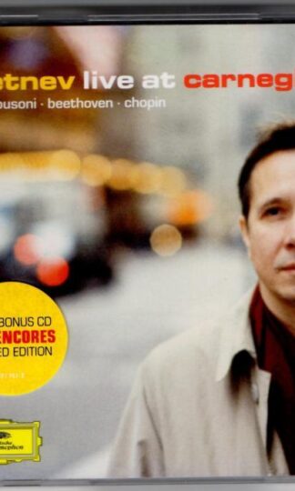 Pletnev Live At Carnegie Hall (Bach-Busoni · Beethoven · Chopin):Mikhail Pletnev