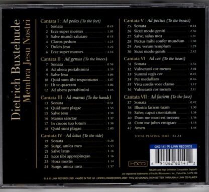 Membra Jesu Nostri:Dieterich Buxtehude