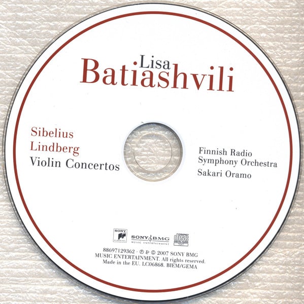 Jean Sibelius / Magnus Lindberg, Lisa Batiashvili, Radion Sinfoniaorkesteri, Sakari Oramo-2