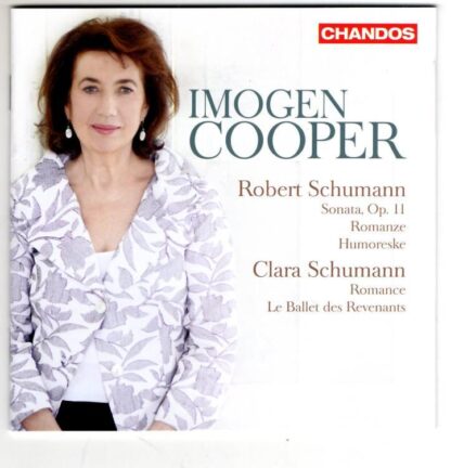 Robert and Clara Schumann. Piano Works:Imogen Cooper