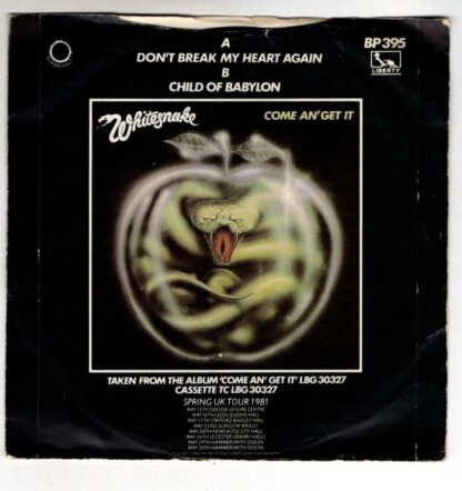Don't Break My Heart Again:Whitesnake - Image 2