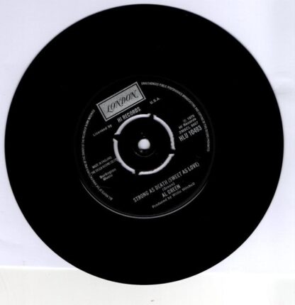 Oh Me Oh My (Dreams In My Arms) / Strong As Death (Sweet As Love):Al Green - Image 2