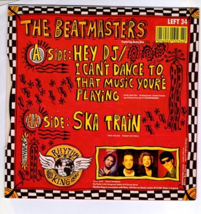 Hey DJ / I Can't Dance (To That Music You're Playing) / Ska Train:The Beatmasters - Image 2
