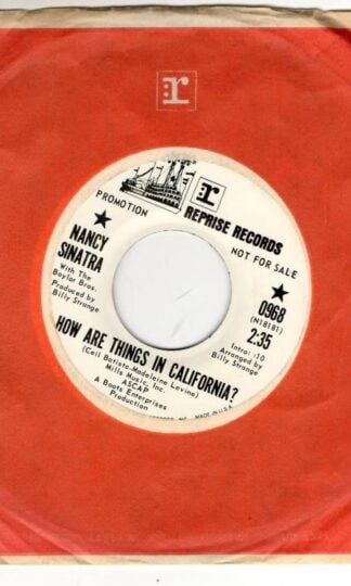 How Are Things In California?:Nancy Sinatra
