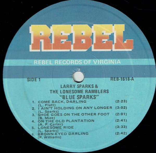 Larry Sparks And The Lonesome Ramblers-1