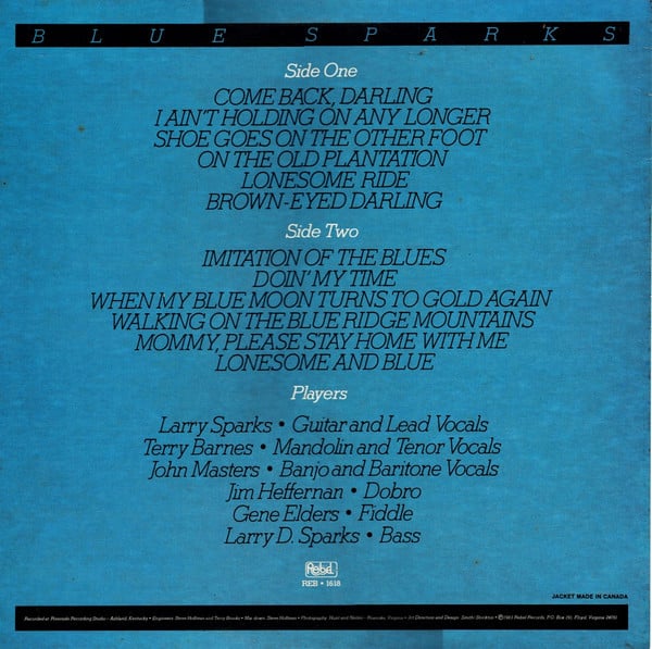 Larry Sparks And The Lonesome Ramblers-3
