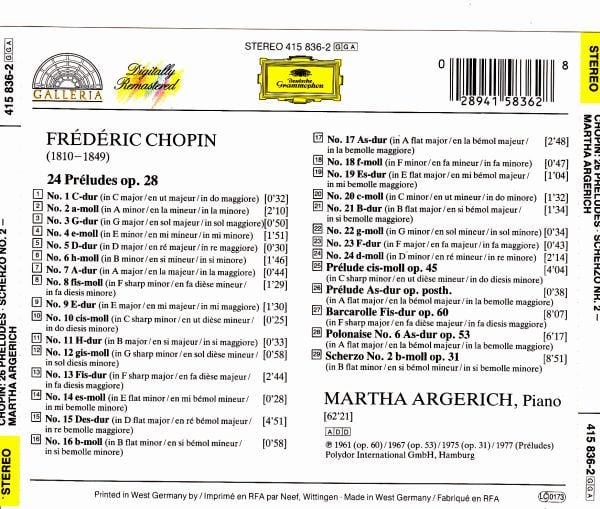 Frédéric Chopin - Martha Argerich-1