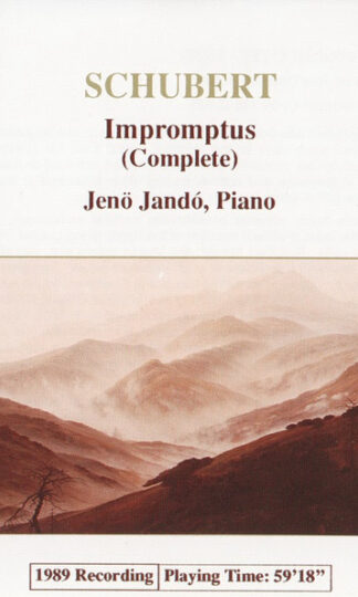 Franz Schubert, Jenö Jandó-0