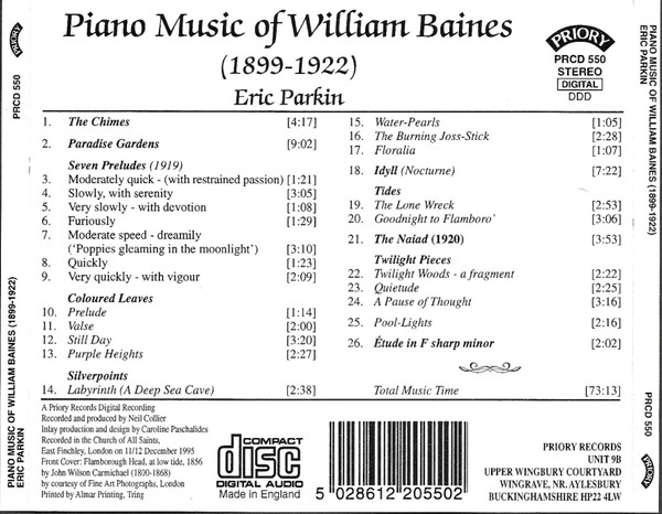 William Baines, Eric Parkin-1