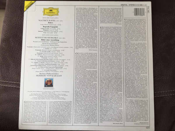 Modest Mussorgsky, Maurice Ravel, Herbert von Karajan, Berliner Philharmoniker-1