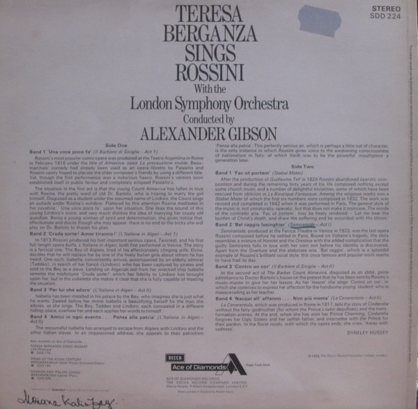 Teresa Berganza With London Symphony Orchestra Conducted By Alexander Gibson-1