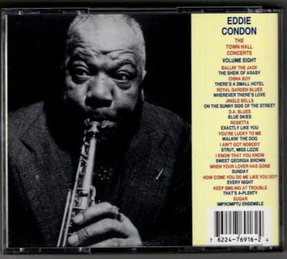 The Town Hall Concerts Volume Eight:Eddie Condon - Image 2