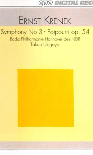 Ernst Krenek - Radio-Philharmonie Hannover Des NDR, Takao Ukigaya-0