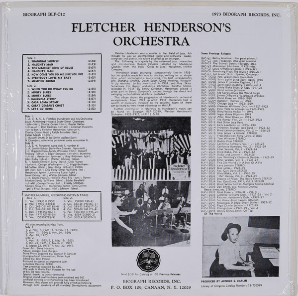 Fletcher Henderson And His Orchestra-1