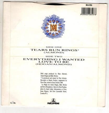 Tears Run Rings:Marc Almond - Image 2