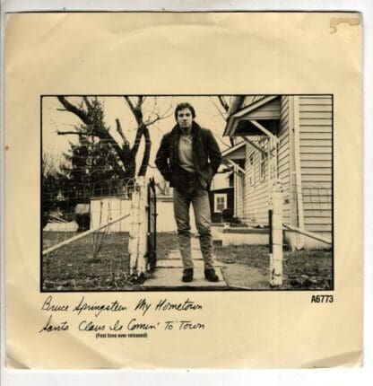 My Hometown / Santa Claus Is Comin' To Town:Bruce Springsteen