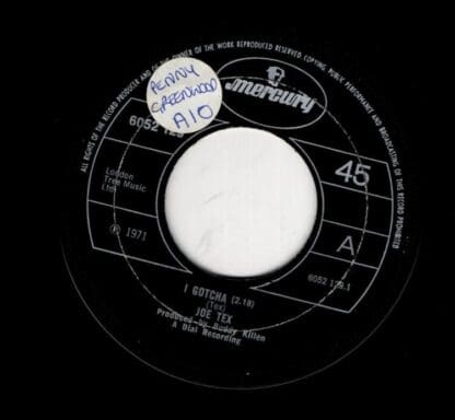 I Gotcha:Joe Tex
