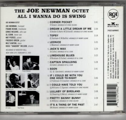 Volume 1 "All I Wanna Do Is Swing":Joe Newman - Image 2