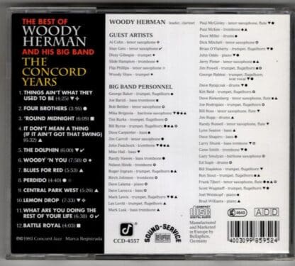 The Concord Years:Woody Herman - Image 2