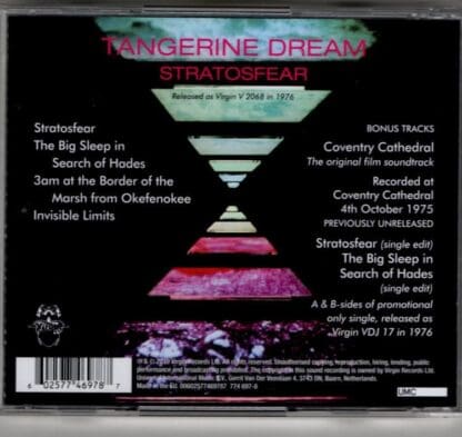 Stratosfear:Tangerine Dream - Image 2