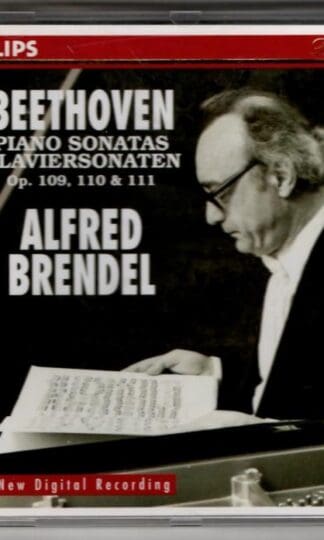 Beethoven. Piano Sonatas: Op. 109, 110 & 111:Alfred Brendel