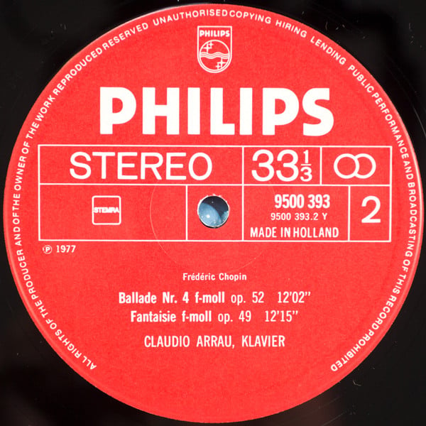 Frédéric Chopin / Claudio Arrau-3