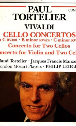 Vivaldi. Cello Concertos:Paul Tortelier