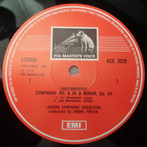 Dmitri Shostakovich / Sergei Prokofiev, André Previn, London Symphony Orchestra-2