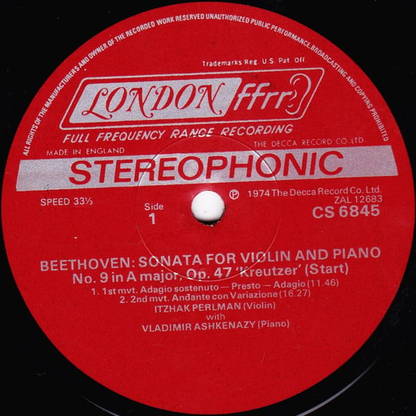 Ludwig van Beethoven - Vladimir Ashkenazy, Itzhak Perlman-2
