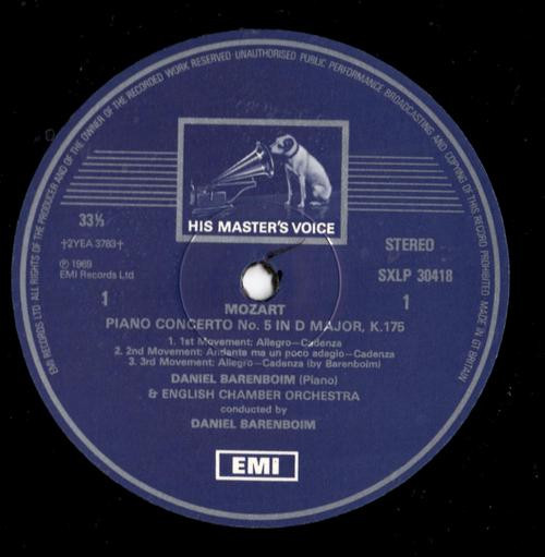 Wolfgang Amadeus Mozart - Daniel Barenboim, English Chamber Orchestra-2
