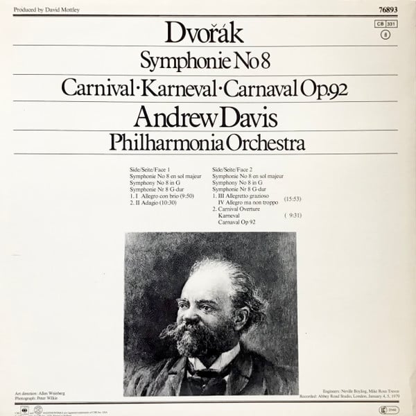 Antonín Dvořák - Andrew Davis, Philharmonia Orchestra-1