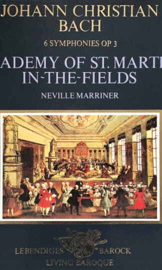 Johann Christian Bach, The Academy Of St. Martin-in-the-Fields, Sir Neville Marriner-0
