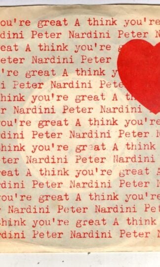 A Think You're Great:Peter Nardini