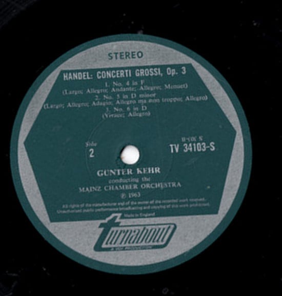 Georg Friedrich Händel, Mainzer Kammerorchester, Günter Kehr-2