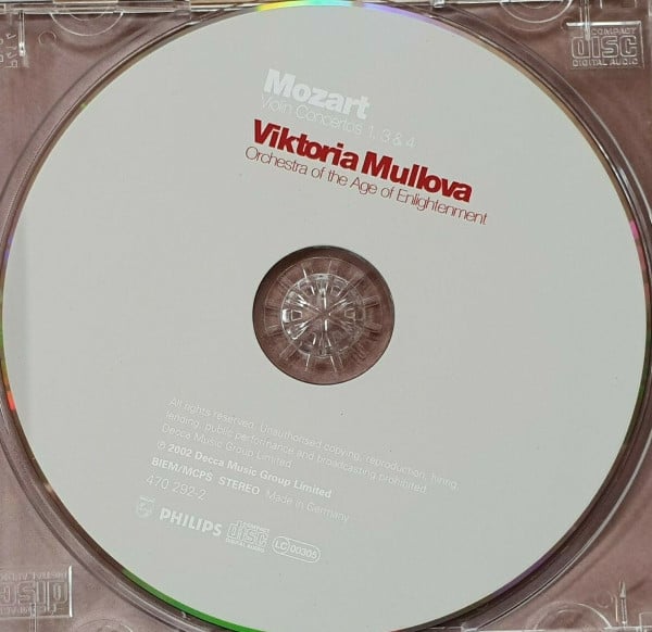 Wolfgang Amadeus Mozart, Viktoria Mullova, Orchestra Of The Age Of Enlightenment-2