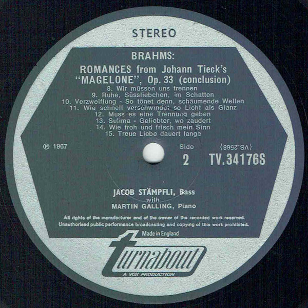 Johannes Brahms, Prof. Jakob Stämpfli, Martin Galling-3