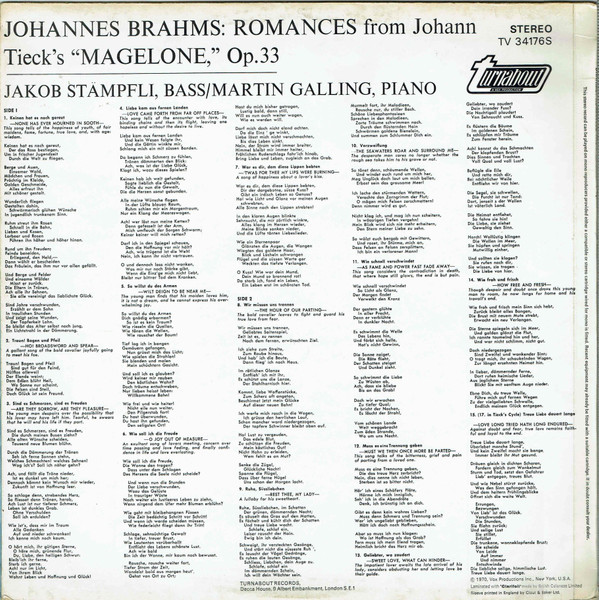 Johannes Brahms, Prof. Jakob Stämpfli, Martin Galling-1