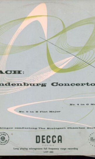 Johann Sebastian Bach - Karl Münchinger Conducting Stuttgarter Kammerorchester-0