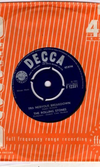 19th Nervous Breakdown / As Tears Go By:The Rolling Stones
