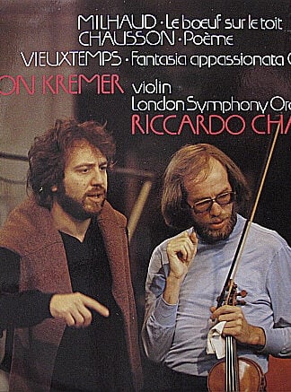Darius Milhaud / Ernest Chausson / Henri Vieuxtemps, Gidon Kremer, London Symphony Orchestra, Riccardo Chailly-0
