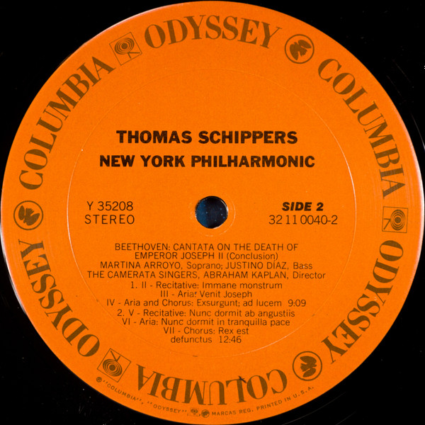 Ludwig van Beethoven : Régine Crespin, Thomas Schippers, New York Philharmonic-3