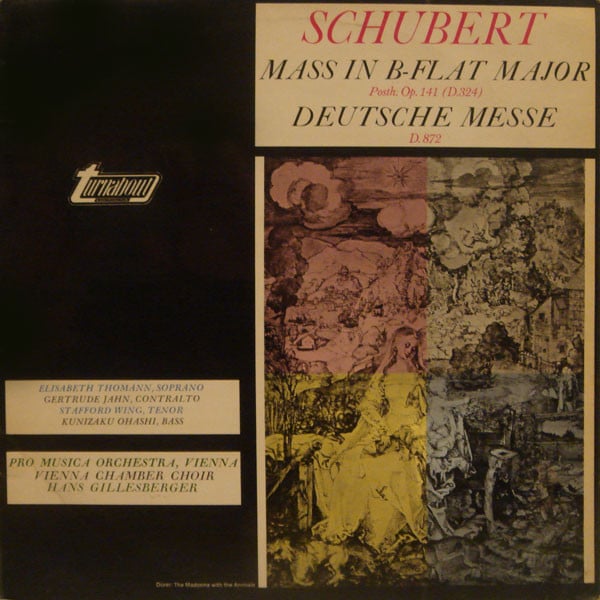 Franz Schubert, Vienna Pro Musica Orchestra, Wiener Kammerchor, Hans Gillesberger-0