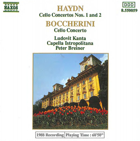 Joseph Haydn, Luigi Boccherini, Ludovít Kanta, Capella Istropolitana, Peter Breiner-0