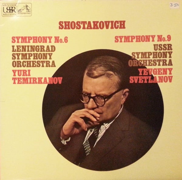 Dmitri Shostakovich, Leningrad Academic Philharmonic Symphony Orchestra, Yuri Temirkanov, Russian State Symphony Orchestra, Evgeni Svetlanov-0