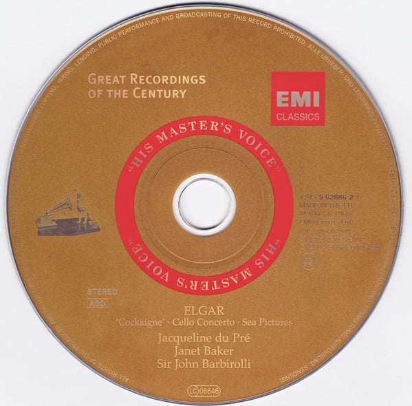 Sir Edward Elgar - Jacqueline Du Pré · Janet Baker · London Symphony Orchestra · Philharmonia Orchestra, Sir John Barbirolli-3