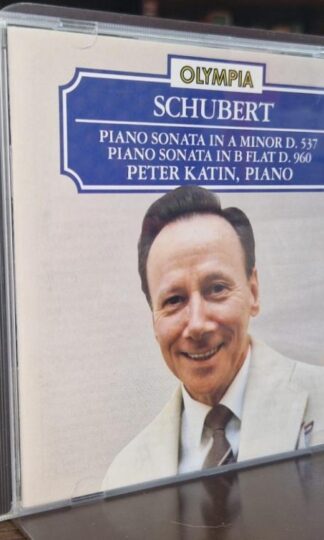 Franz Schubert. Piano Sonatas:Peter Katin