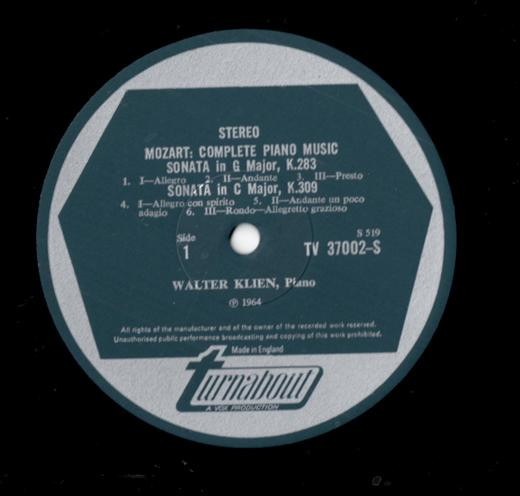 Wolfgang Amadeus Mozart, Walter Klien-2