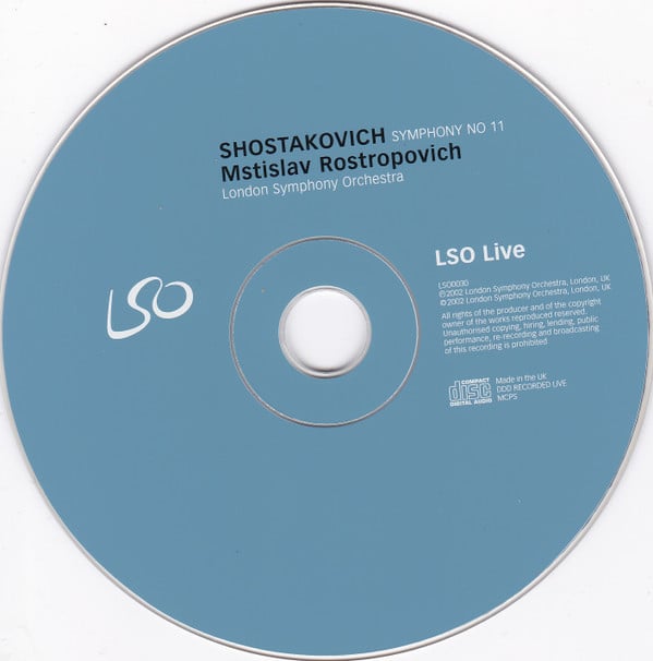 Dmitri Shostakovich - Mstislav Rostropovich, London Symphony Orchestra-3